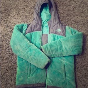 Reversible Northface jacket for girls